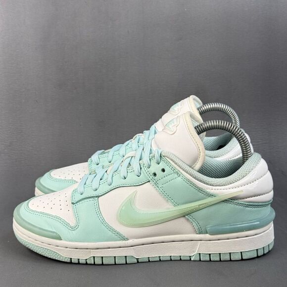 Nike  Dunk Low Twist 'Jade Ice' sneaker shoes womens size 6.5 - Picture 3 of 8